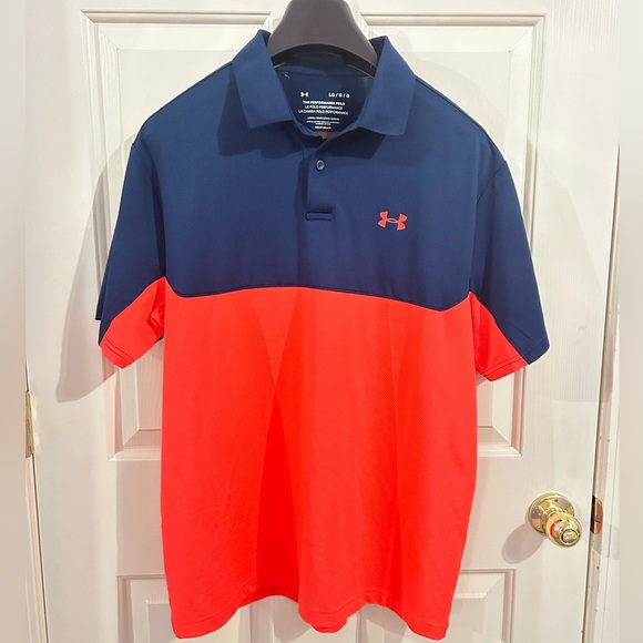 Under Armour Other - Under Armour Blocked Performance Polo Men’s Large